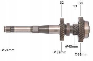 Volkswagen PASSAT CC Altra parte della scatola del cambio DQ25002E