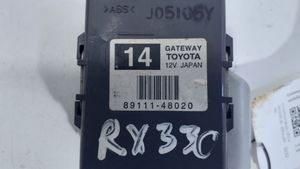 Lexus RX 330 - 350 - 400H Moduł sterowania Gateway 8911148020