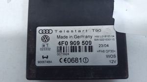 Volkswagen Touareg I Auxiliary heating control unit/module 4F0909509