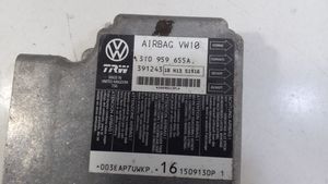 Skoda Superb B6 (3T) Sterownik / Moduł Airbag 3T0959655A