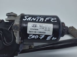 Hyundai Santa Fe Motor y varillaje del limpiaparabrisas delantero 981102B000