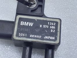 BMW 1 F20 F21 Capteur de pression des gaz d'échappement 8570686
