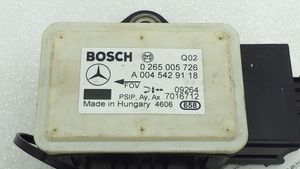 Mercedes-Benz B W245 Vakaajan pitkittäiskiihtyvyystunnistin (ESP) 0265005726