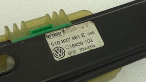Volkswagen Golf Sportsvan Mechanizm podnoszenia szyby przedniej bez silnika 510837461E