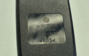 Volkswagen PASSAT B7 Hebilla del cinturón del medio (trasero) 3AA857739B