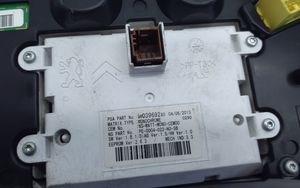 Peugeot RCZ Compteur de vitesse tableau de bord 9805952980