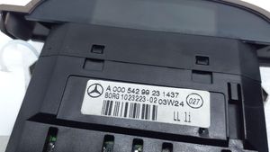 Mercedes-Benz CL C215 Pysäköintitutkan anturin näyttö (PDC) A0005429923