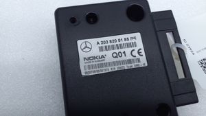 Mercedes-Benz CL C215 Unidad de control/módulo del teléfono A2038205185
