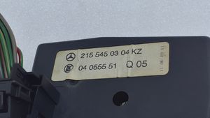 Mercedes-Benz CL C215 Przełącznik świateł 2155450304