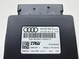 Audi A7 S7 4G Käsijarrun ohjainlaite 4H0907801E