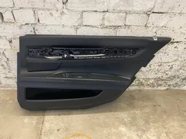 BMW 7 F01 F02 F03 F04 Garniture panneau de porte arrière 70573171