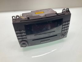 Mercedes-Benz A W169 Radio/CD/DVD/GPS-pääyksikkö A1698204789