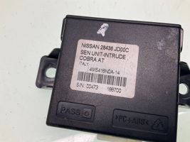 Nissan Qashqai+2 Boîtier module alarme 28436JD00C