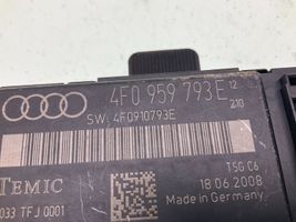 Audi A6 S6 C6 4F Unité de commande module de porte 4F0959793E