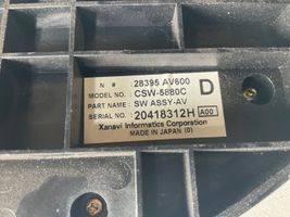 Nissan Primera Radion/GPS-laitteen pääyksikön kehys 28395AV600