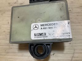 Mercedes-Benz Sprinter W906 Przekaźnik / Modul układu ogrzewania wstępnego A6519007903