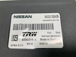 Nissan Leaf II (ZE1) Pysäköintitutkan (PCD) ohjainlaite/moduuli 360325SA0B