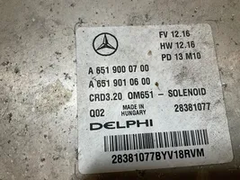 Mercedes-Benz Sprinter W906 Kit centralina motore ECU e serratura A6519000700