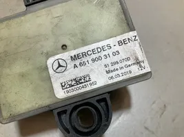 Mercedes-Benz Sprinter W906 Relé de la bujía de precalentamiento A6519003103