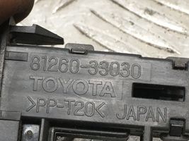 Toyota Corolla Verso AR10 Éclairage de la boîte à gants 8126033030