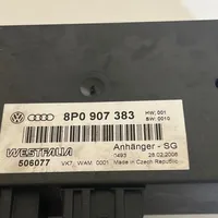 Skoda Octavia Mk2 (1Z) Steuergerät/Modul für die Anhängerkupplung 8P0907383