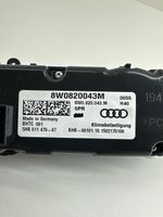 Audi A4 S4 B9 Panel klimatyzacji 8W0820043M