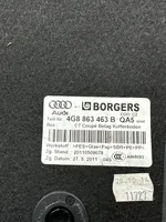 Audi A7 S7 4G Tavaratilan pohjan tekstiilimatto 4G8863463B