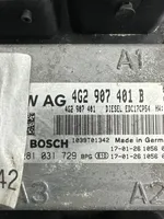 Audi A6 S6 C7 4G Calculateur moteur ECU 4G2907401B