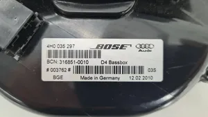 Audi A8 S8 D4 4H Subwoofer speaker 4H0035297