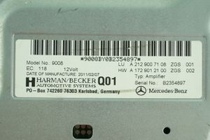 Mercedes-Benz E W212 Wzmacniacz audio A2129007108