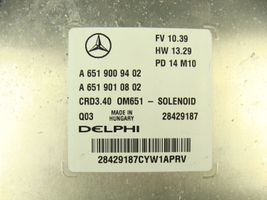 Mercedes-Benz B W246 W242 Calculateur moteur ECU A6519009402