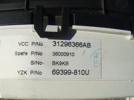 Volvo V70 Licznik / Prędkościomierz 31296366AB