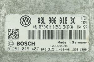 Volkswagen Golf Plus Sterownik / Moduł ECU 03L906018BC