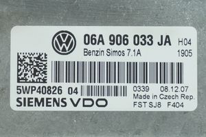 Volkswagen Golf VI Sterownik / Moduł ECU 06A906033JA