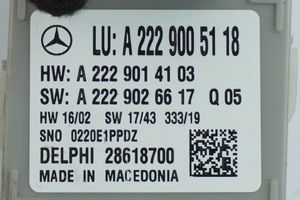 Mercedes-Benz S W222 Modulo luce LCM A2229005118