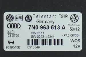 Volkswagen PASSAT B7 Autonominio šildytuvo (webastos) valdymo blokas 7N0963513A