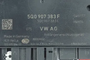 Volkswagen Golf VII Priekabos kablio valdymo blokas 5Q0907383F