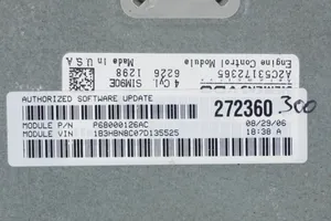 Dodge Grand Caravan Sterownik / Moduł ECU P68000126AC