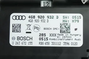 Audi A6 S6 C7 4G Спидометр (приборный щиток) 4G8920932D