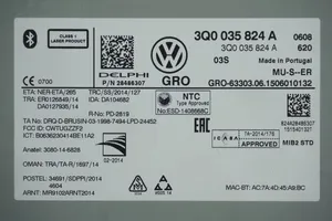 Volkswagen PASSAT B8 Считывающее устройство CD/DVD навигации (GPS) 3Q0035824A