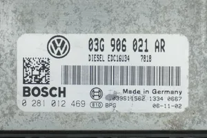 Volkswagen Caddy Sterownik / Moduł ECU 03G906021AR