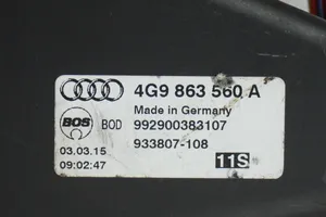 Audi A6 Allroad C7 Silniczek kurtyny szyby tylnej 4G9863560A