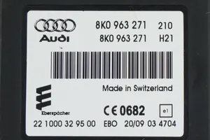 Audi A4 S4 B8 8K Apulämmittimen ohjainlaite/moduuli 8K0963271