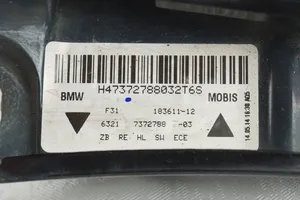 BMW 3 F30 F35 F31 Galinis žibintas kėbule 7372788