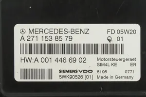 Mercedes-Benz C W203 Centralina/modulo del motore A2711538579