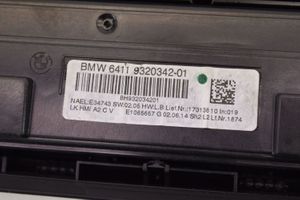 BMW 3 F30 F35 F31 Centralina del climatizzatore 9320342