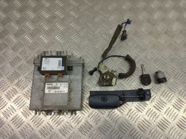 Volkswagen Sharan Juego de cerradura y set ECU del motor 028906021CG