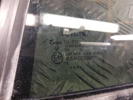 Toyota Highlander XU70 Szyba karoseryjna drzwi tylnych 43R000265