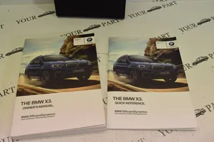 BMW X3 G01 Serviso knygelė 