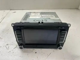 Volkswagen Golf VI Panel / Radioodtwarzacz CD/DVD/GPS 1T0035680B